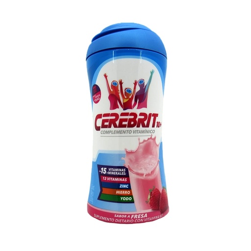 [050220] Cerebrit 10+ Sabor Fresa Tarro 330Gr