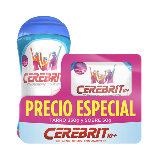 [052223] Cerebrit 10+ Tarro 330Gr +Sobre 50Gr