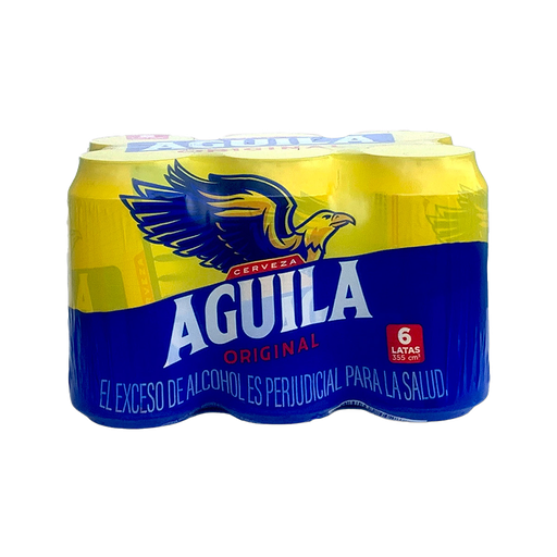 [011096] Cerveza Aguila Lata 330Cc 6 Unidades