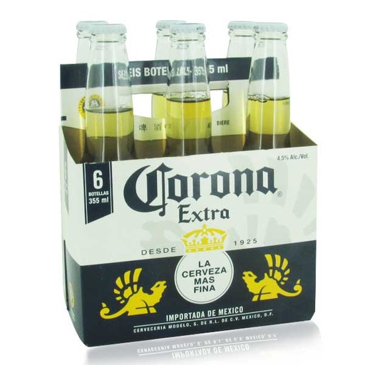 [018902] Cerveza Corona Extra 355Cc 6 Unidades