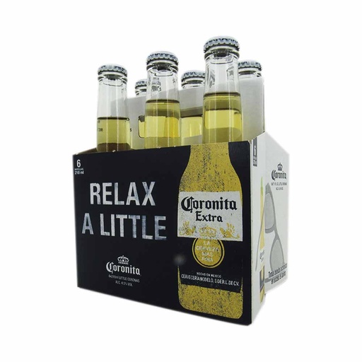 [050309] Cerveza Coronita Extra 210Ml 6 Unidades
