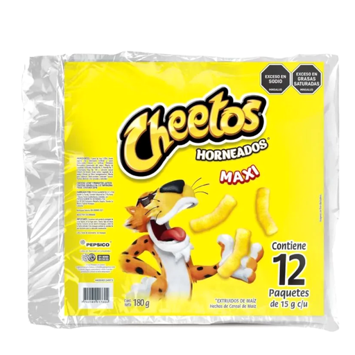[005585] Cheetos Horneados Frito Lay 12 Unidades 180Gr