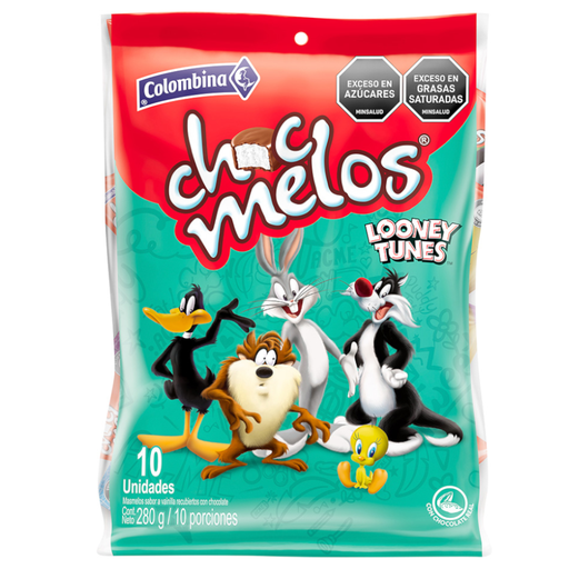 [052715] Chocmelos  10 Unidades 280Gr