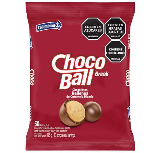 [001409] Chocobreak Ball 50 Unidades 175Gr