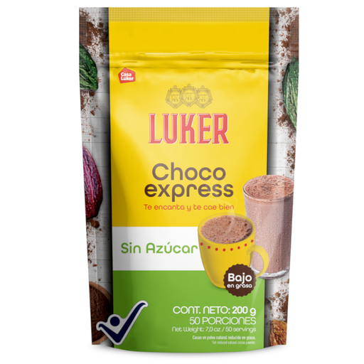 [004357] Chocoexpress Sin Azúcar 200Gr