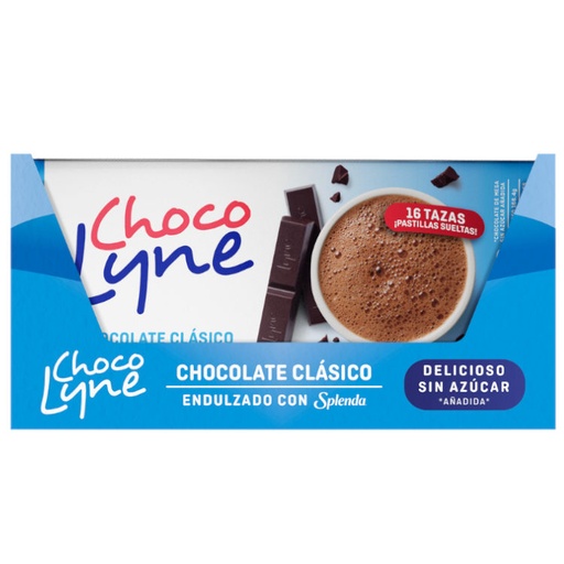 [053398] Chocolate Clásico Chocolyne  Endulzado Con Esplenda 166Gr