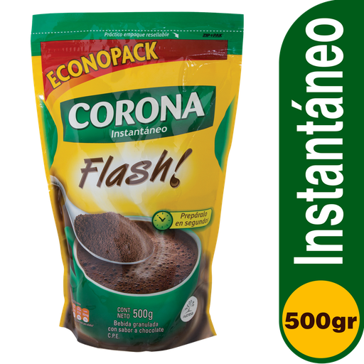 [015528] Chocolate Corona Flash 500Gr