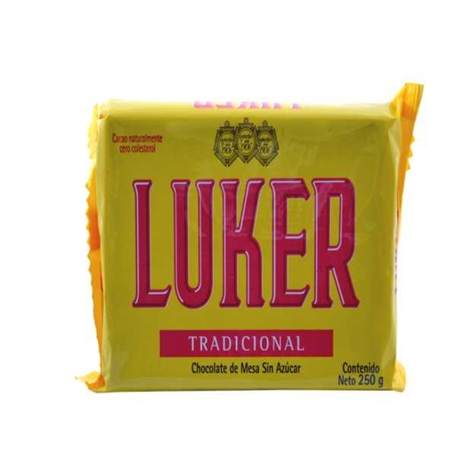 [004320] Chocolate Luker Tradicional 250Gr