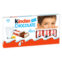 Chocolatina Kinder 8 Unidades 100Gr