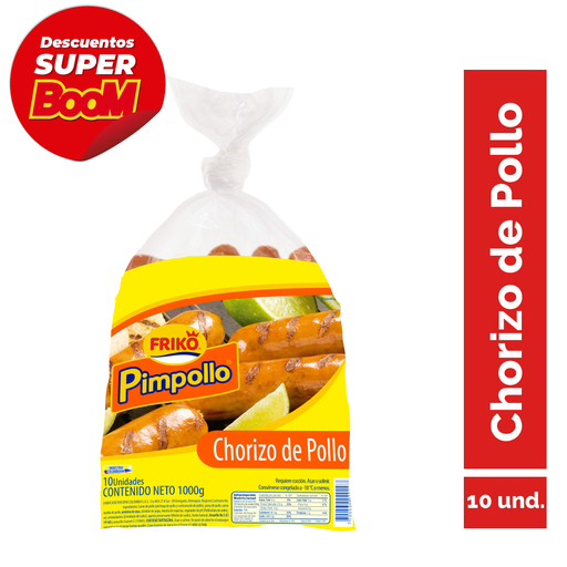 [012311] Chorizo Pollo Pimpollo 1000Gr