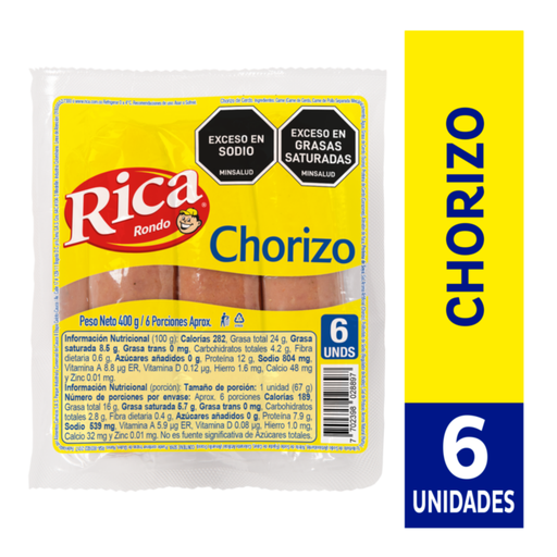 [047508] Chorizo Rica 400Gr