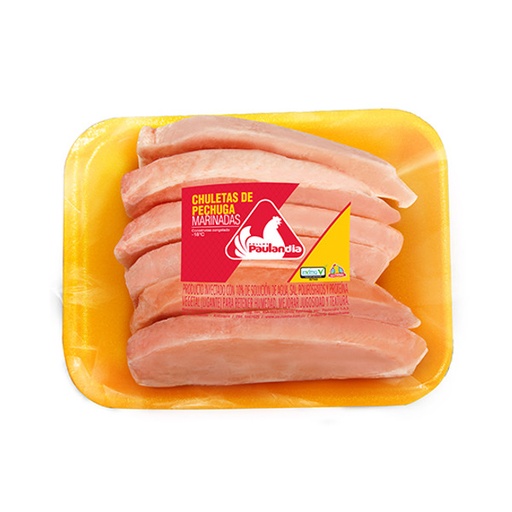 [001765] Chuletas Pechuga Paulandia (1 Bandeja - 1058Gr Aprox)