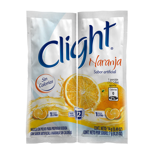 [051804] Clight Splenda Naranja 14Gr