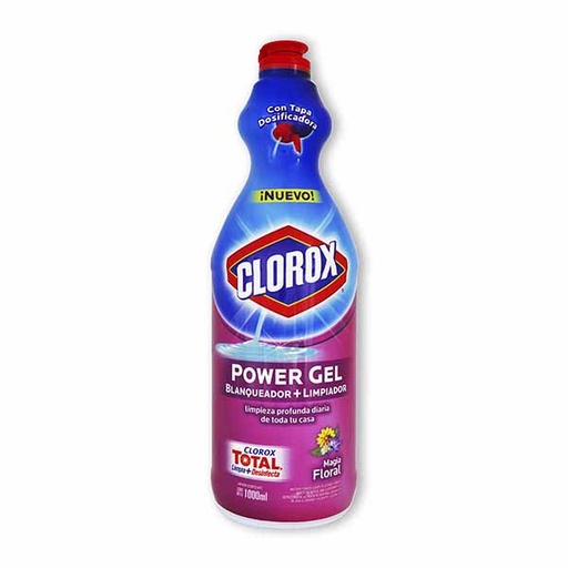 [014017] Clorox Power Gel Floral 1000Ml
