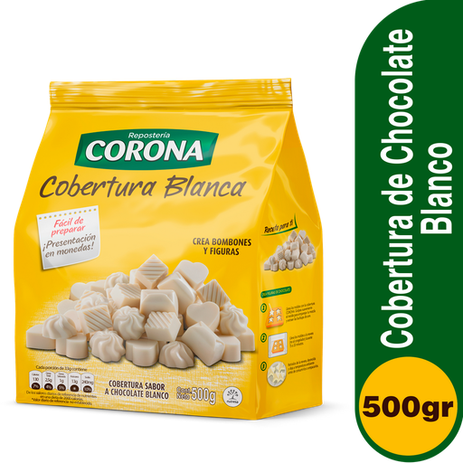 [049375] Cobertura Blanca Corona 500Gr