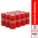 Coca Cola Original Lata 235Ml 12 Unidades