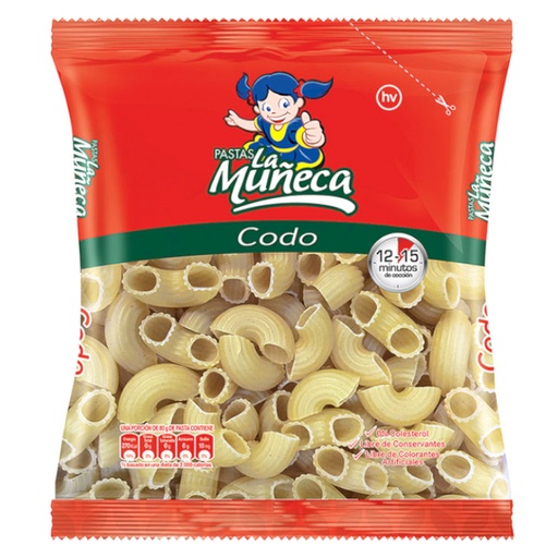 [002746] Codo La Muñeca 250Gr