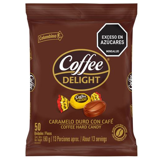 [001386] Coffee Delight Original 50 Unidades 190Gr