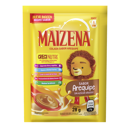 [005905] Colada Maizena Arequipe Sobre 28Gr
