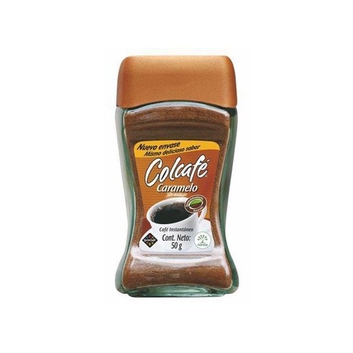 [002501] Colcafe Caramelo Sin Azucar Frasco 50Gr