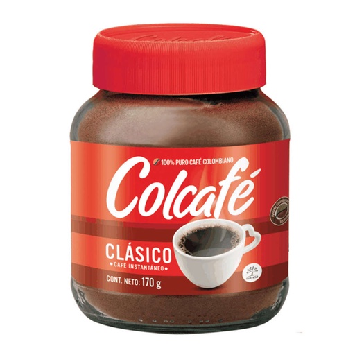 [002553] Colcafé Clásico Frasco 170Gr