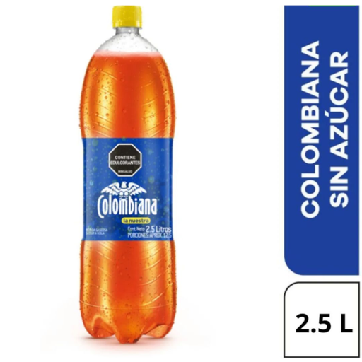 [041802] Colombiana Postobon Sin Azúcar 2500Ml