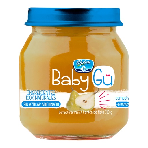 [051706] Compota Babygu Pera Alpina 113Gr