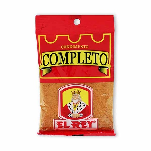 [014118] Condimento Completo El Rey Bolsa 60Gr