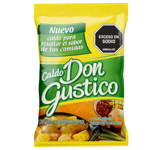 [012737] Condimento Caldo Don Gustico 45Gr