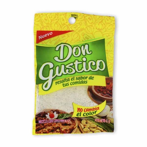 [012737] Condimento Don Gustico 45Gr