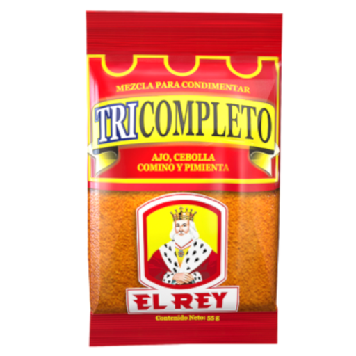 [001543] Condimento Tricompleto El Rey 55Gr
