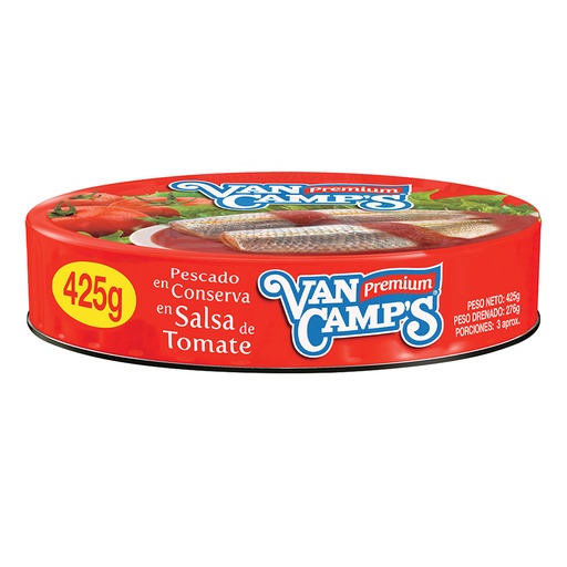 [001412] Conserva De Pescado Van Camps Salsa Tomate Premium 425Gr