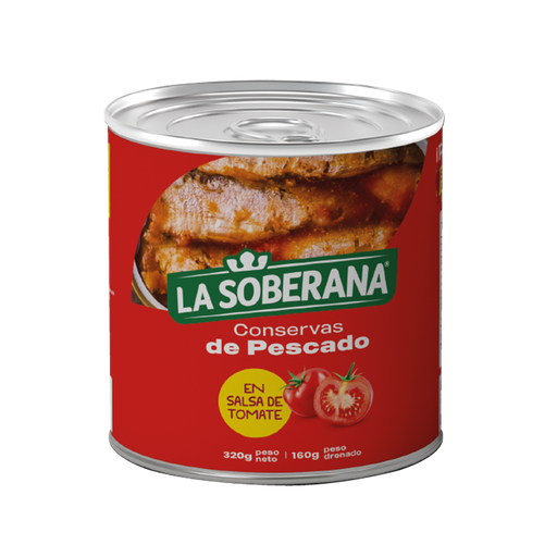 [052276] Conservas De Pescado La Soberana En Salsa De Tomate 320Gr