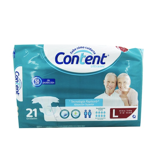 [050538] Content Ultrasec L 21 Unidades
