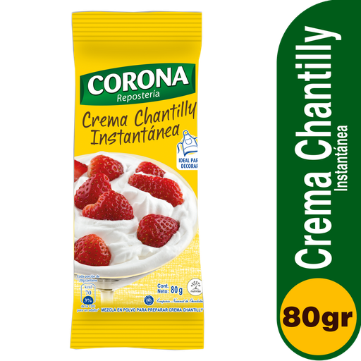 [020267] Crema Chantilly Corona 80Gr