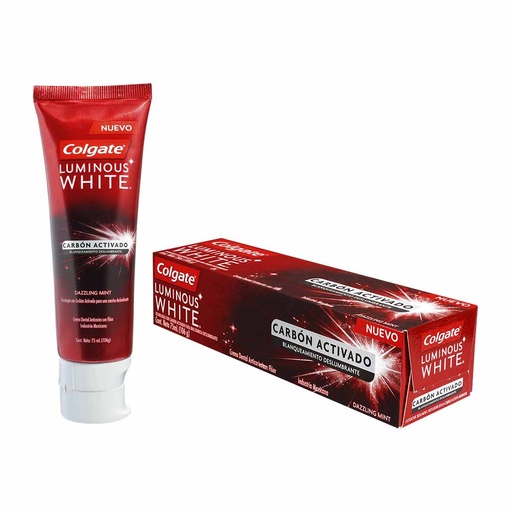 [051081] Crema Dental Colgate Luminous White Carbon 75Ml