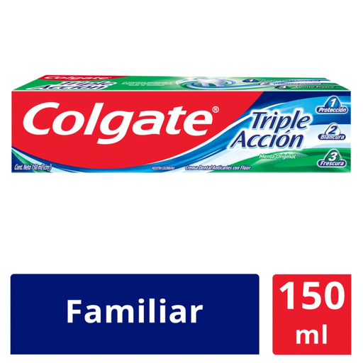 [019389] Crema Dental Colgate Triple Acción Calcio 150Ml