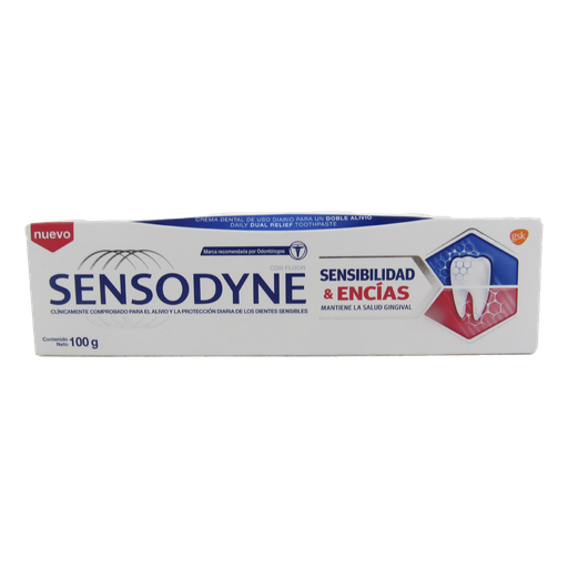 [052299] Crema Dental Sensodyne Sensibilidad & Encias 100Gr