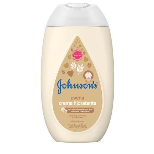 [000056] Crema Johnson & Johnson Baby Avena Hidratante 400Ml