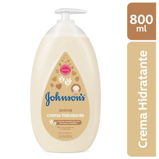 [050318] Crema Johnson’s Baby Avena 800Ml