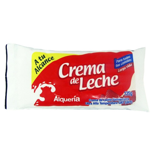 [041972] Crema Leche Alqueria 125Ml