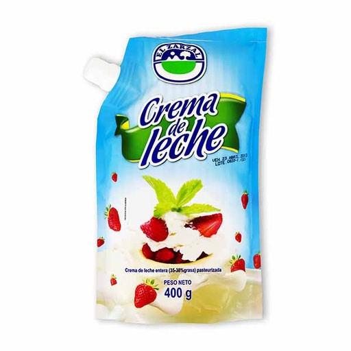 [013609] Crema Leche El Zarzal 400Gr