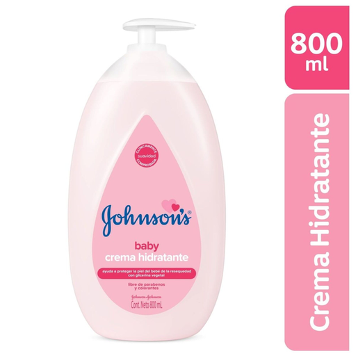 [047147] Crema Liquida Johnson's Baby Original 800Ml