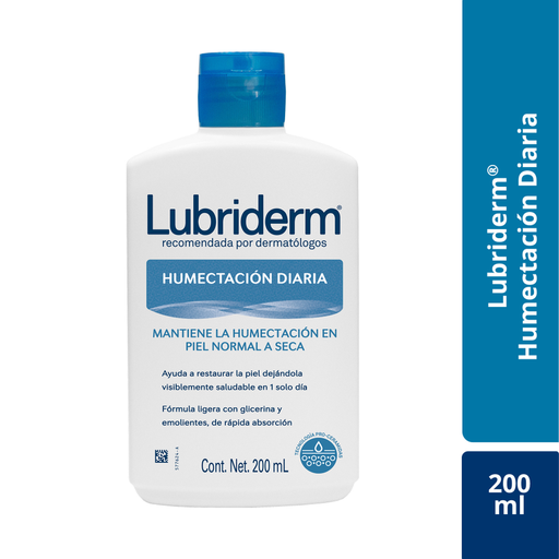 [000791] Crema Lubriderm  Humectación Diaria  200Ml