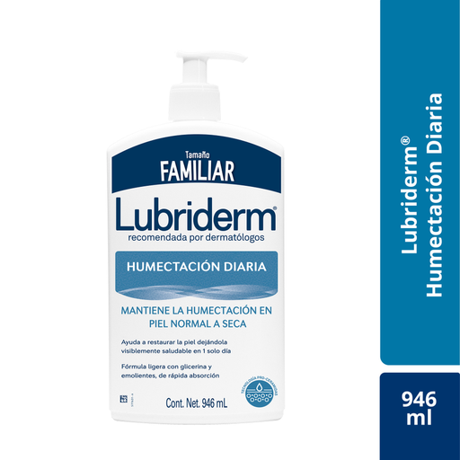 [048287] Crema Lubriderm Huectación Diaria Valvula 946Ml