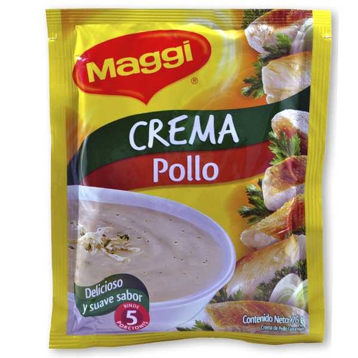 [006385] Crema Maggi Pollo Sobre 76Gr