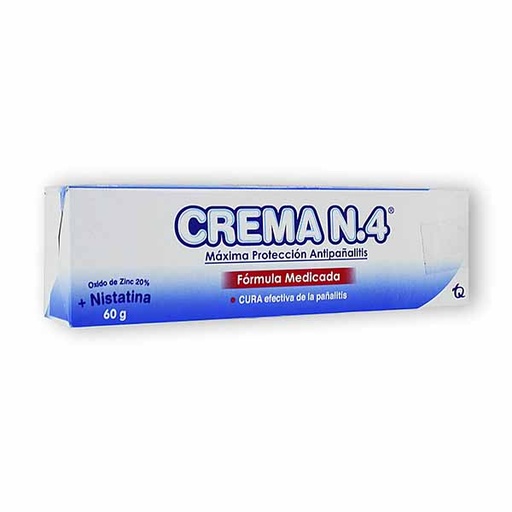 [004156] Crema N4 Antipañalitis Medicada 60Gr