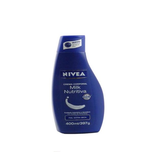 [001518] Crema Nivea Body Milk Nutritiva Piel Extra Seca 400Ml