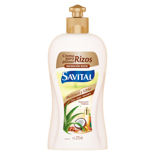 [052008] Crema Peinar Savital Multioleos 275Ml