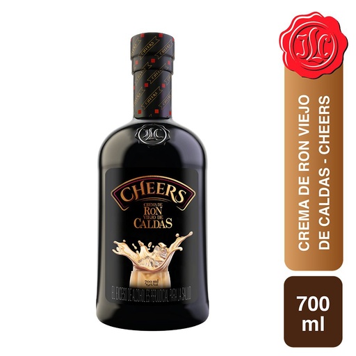 [049205] Crema Ron Viejo De Caldas Cheers 700Ml